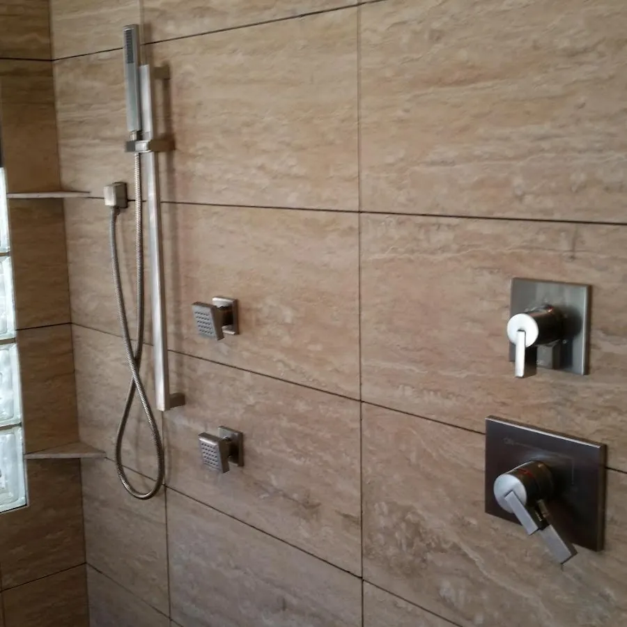 Shower fixture installation for Water Heater Replacement in Gun Plain